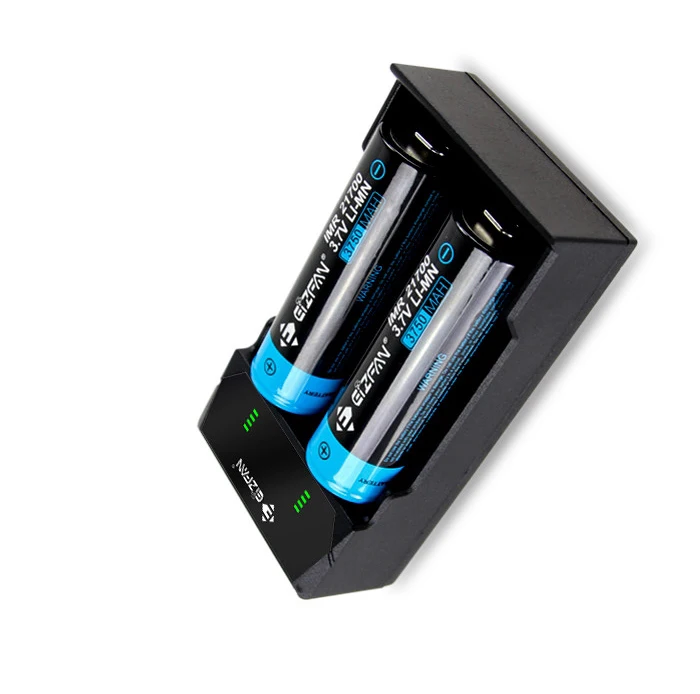 Универсальное зарядное устройство со светодиодным дисплеем для перезаряжаемых литий-ионных батарей 3 7 в с USB