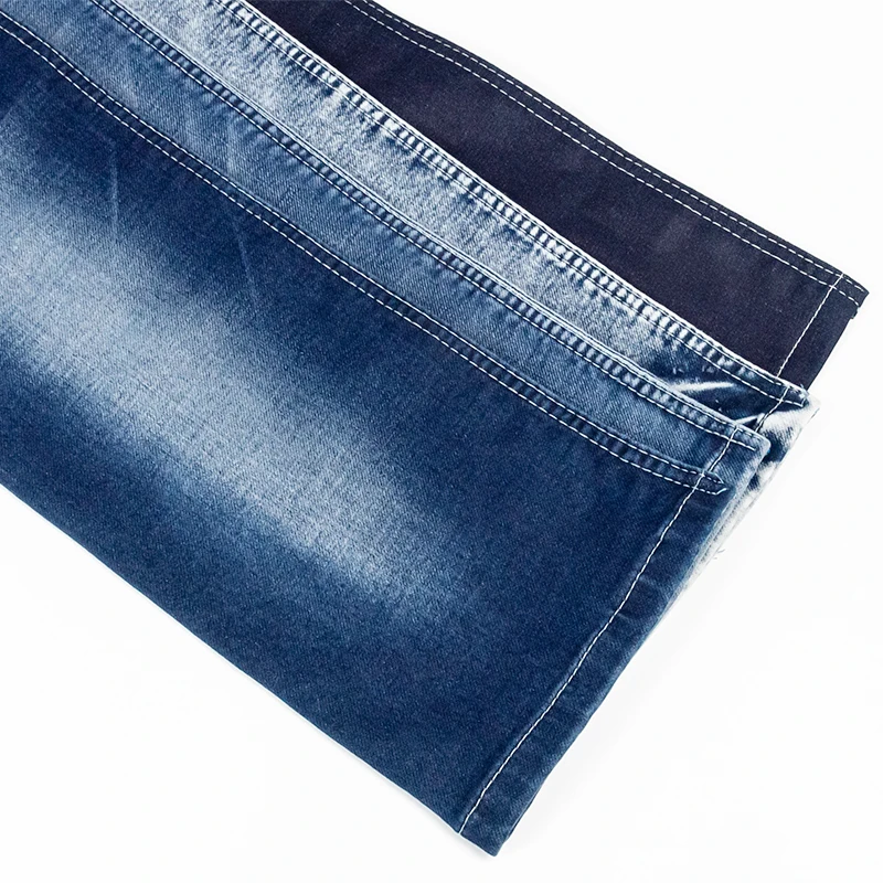 Wholesale 8.6oz light twill jeans cloths denim fabric sri lanka non stretch 100% Cotton denim fabric selvedge japan
