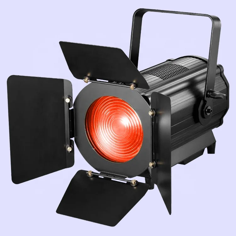 Barn Door Shutters Photography Studio Video Film Theater Theatre RDM DMX Colorful Wash 400W 300W RGBAL 5IN1 LED Fresnel Light