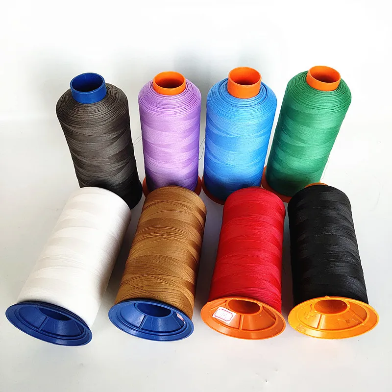 Nylon sewing thread 210D mercerized high strength overlock nylon bonded sewing thread