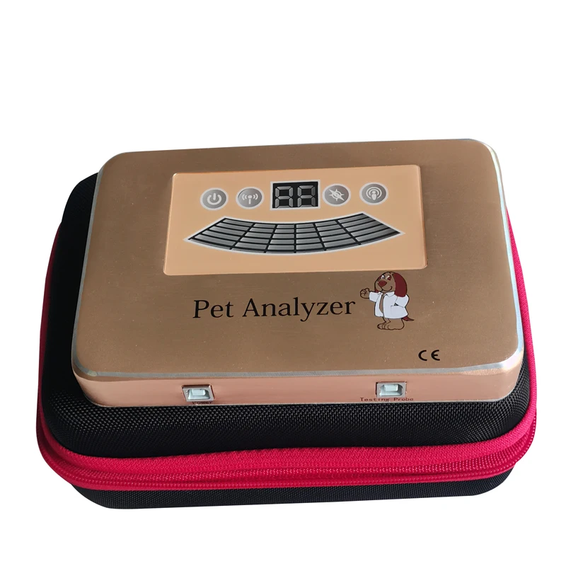 Pet shop dog and cat health scanner quantum analyzer for pets