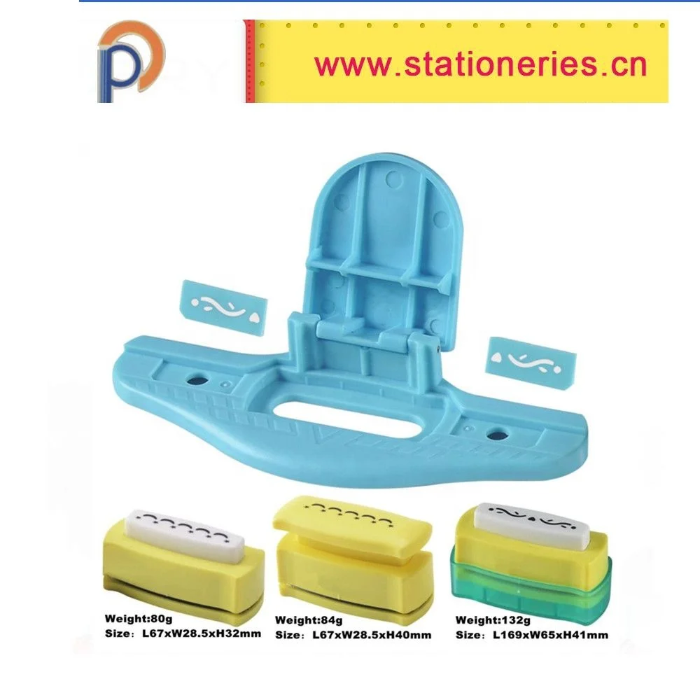 Лидер продаж, сменный дырокол для краев с кассетной для создания непрерывной конструкции вокруг бумаги