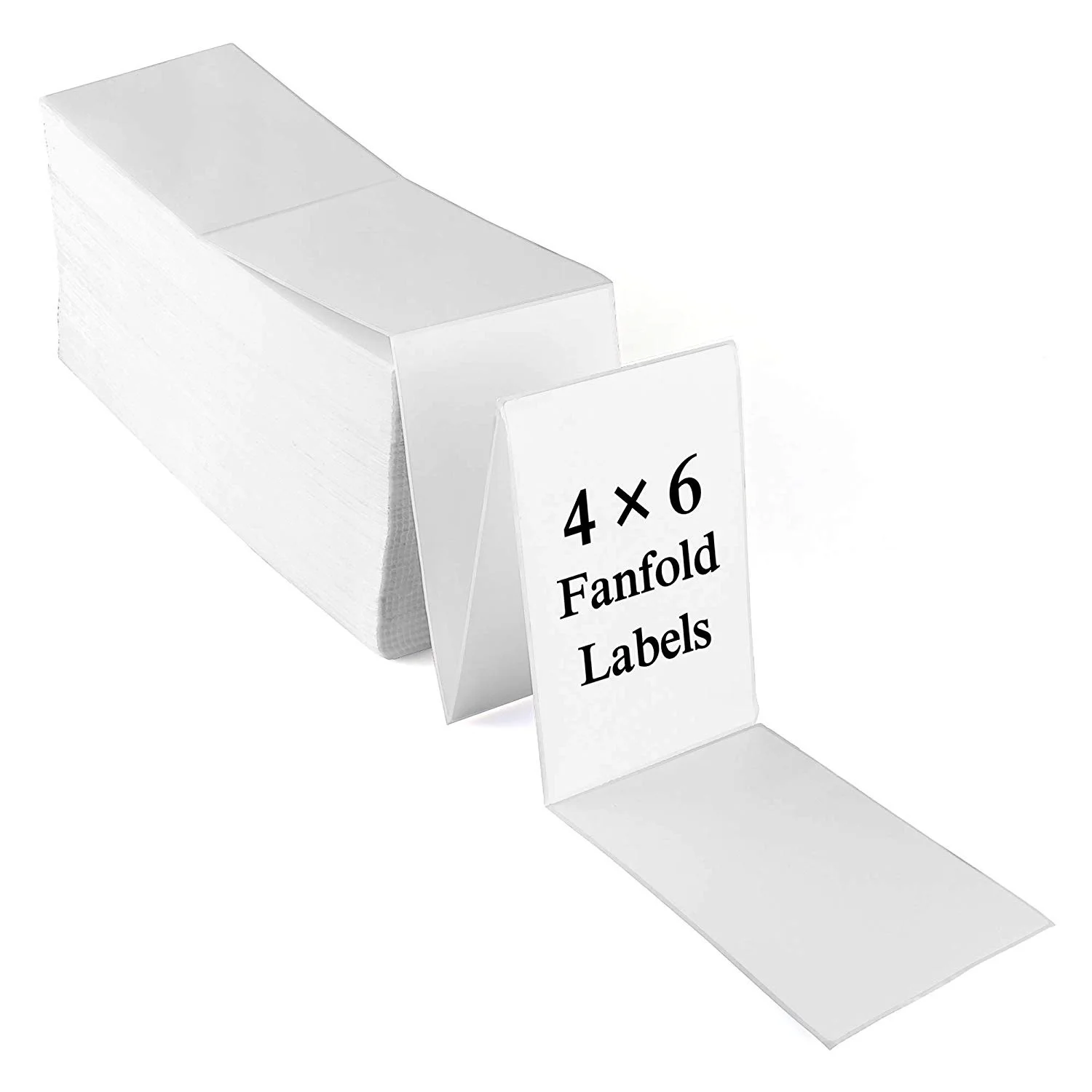Direct Thermal Label Sticker Packaging Label A6 Z-fold or Shipping Address Label Roll Waybill 4x6 Comfortable Printer