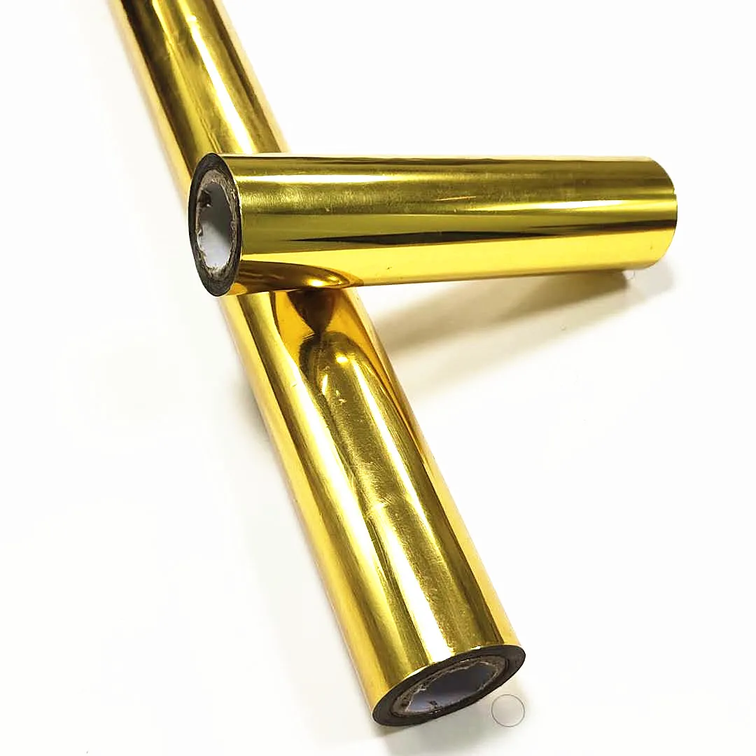 Hot stamping foil for plastic bottles