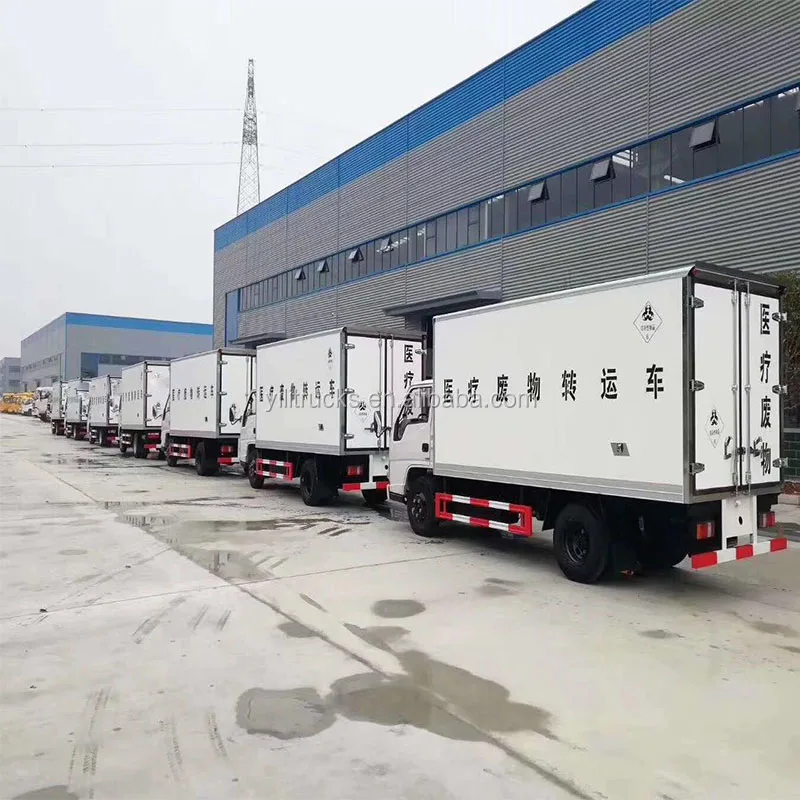  Dongfeng 4x2 4x4 грузовик для холодильника транспортировки медицинских отходов транспортное средство клинических холодного