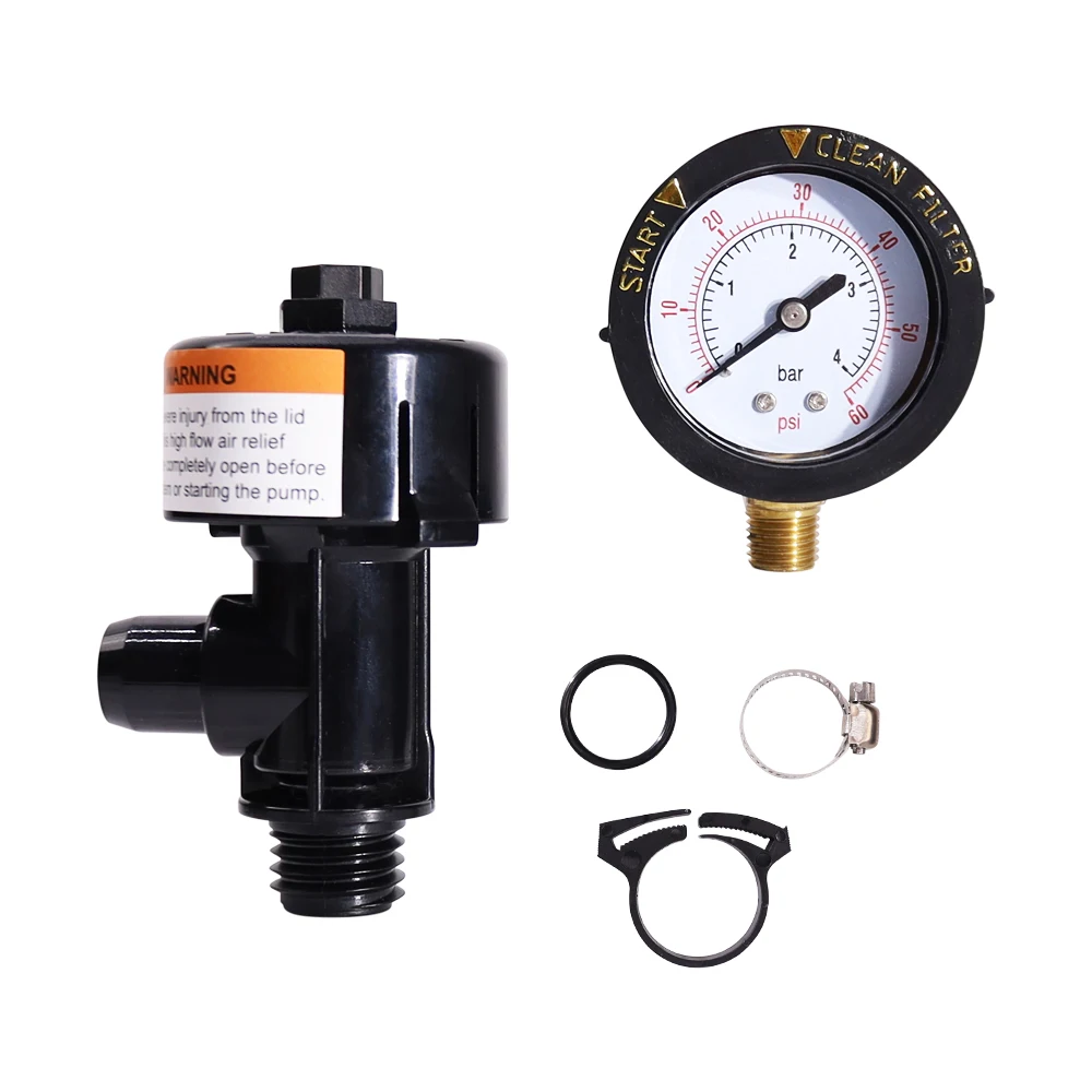 Swimming Pool Equipment 98209800 High Flow Manual Relief Valve Replacement Pool and Spa Filter