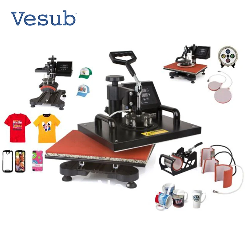Wholesale Dye Sublimation T-shirt/Mugs Heat Press Sublimation Printing Machine