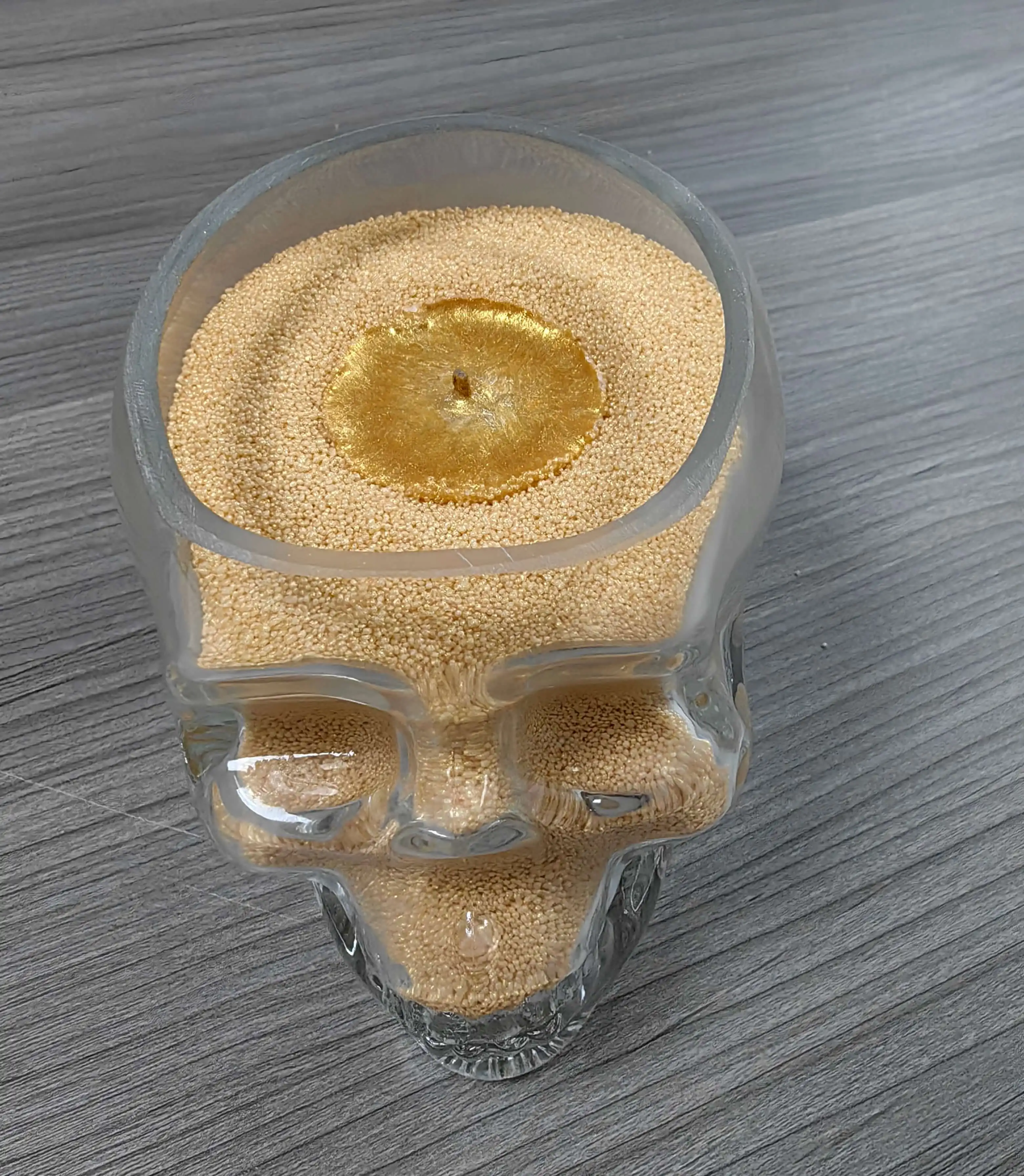 Golden sand wax granulated wax luxury luxury candle golden sand high quality Christmas gift Halloween