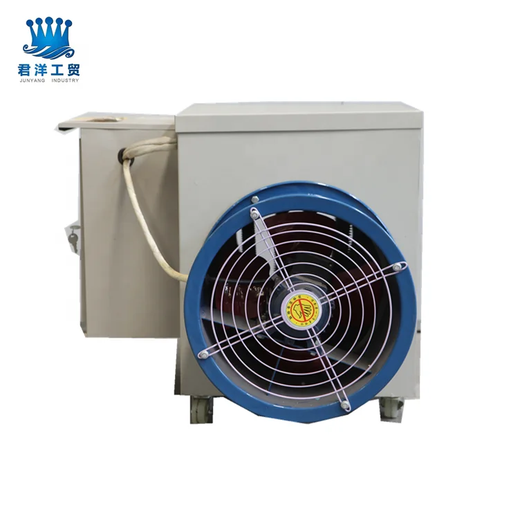 Electric air heater for industrial greenhouse and poultry warehouse