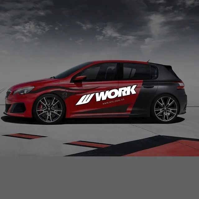 Custom FLEXMEDIA luminous automotive advertising stickers,Factory direct sale