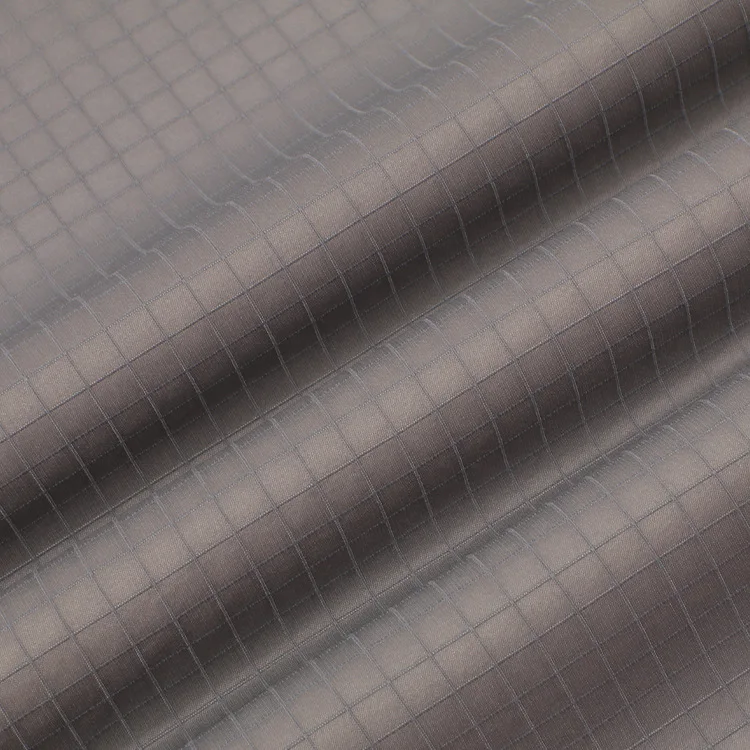 Anti UV Sunproof 70DD 190T 210T  rip stop nylon taffeta fabric for Summer coats