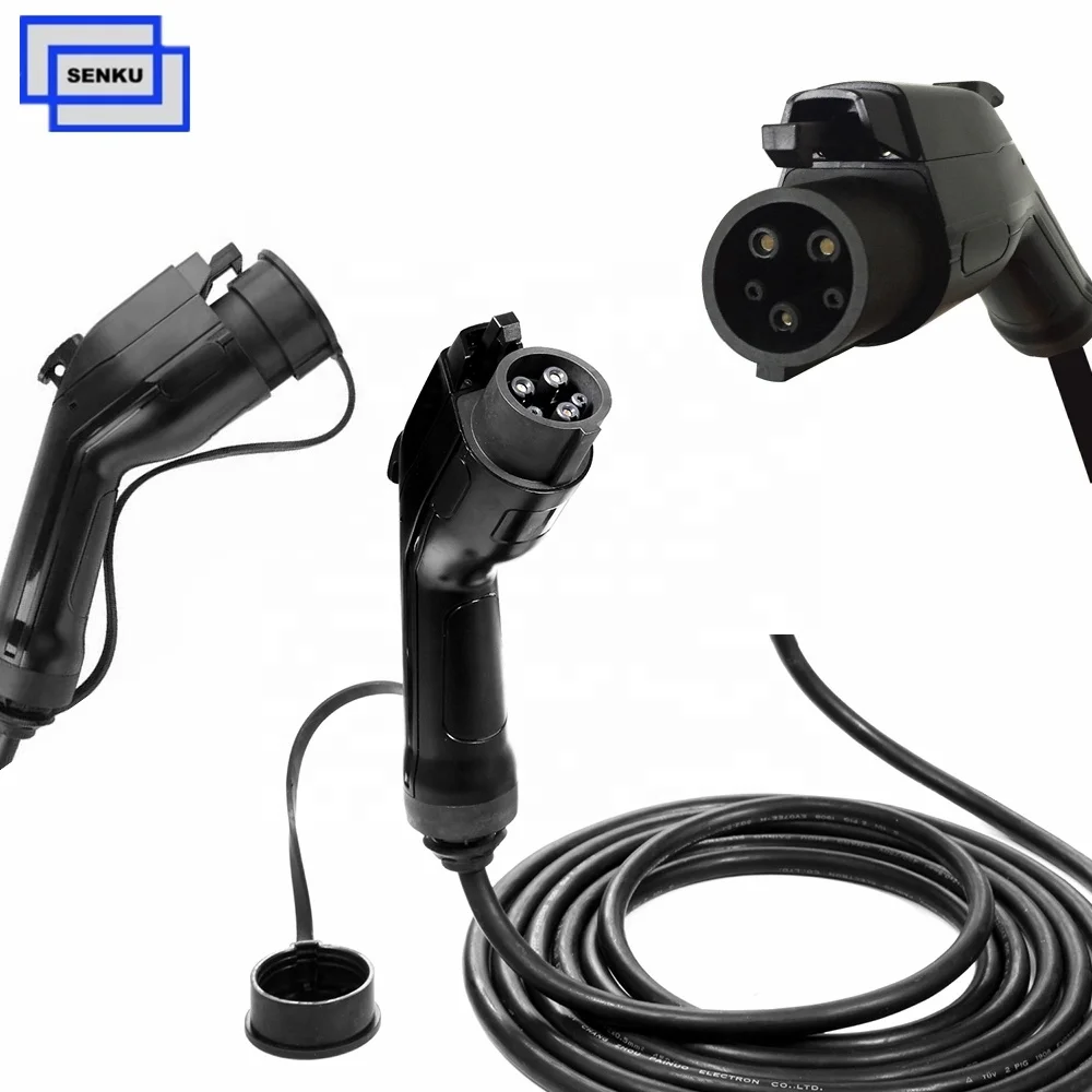 
Level 2 Type 1 Electric Vehicle Fast Charging Sae j1772 Plug 250V AC 16A 