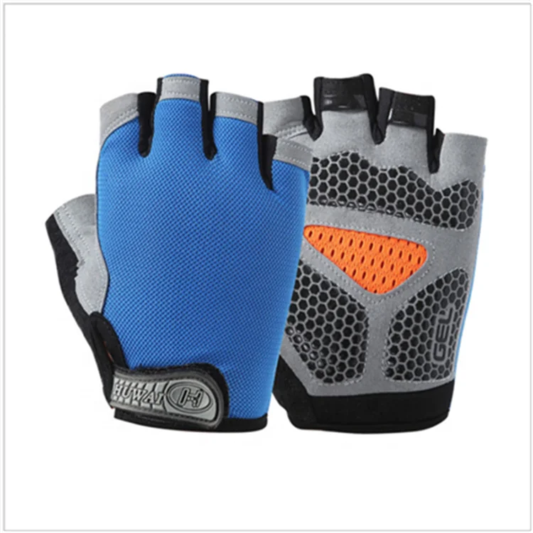 Men And Women Cool Cycling Biking Half Finger Gloves
