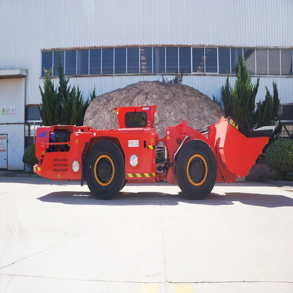 China TC-307 Hot Sale 4wd Articulated Minero Subterraneo Mining Scooptram TuoXing Underground Mining Scooptram