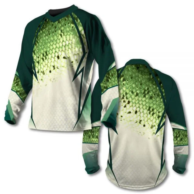 2019 UPF 50 + уникальный модный дизайн сублимированная Мужская рубашка с длинным рукавом для рыбалки