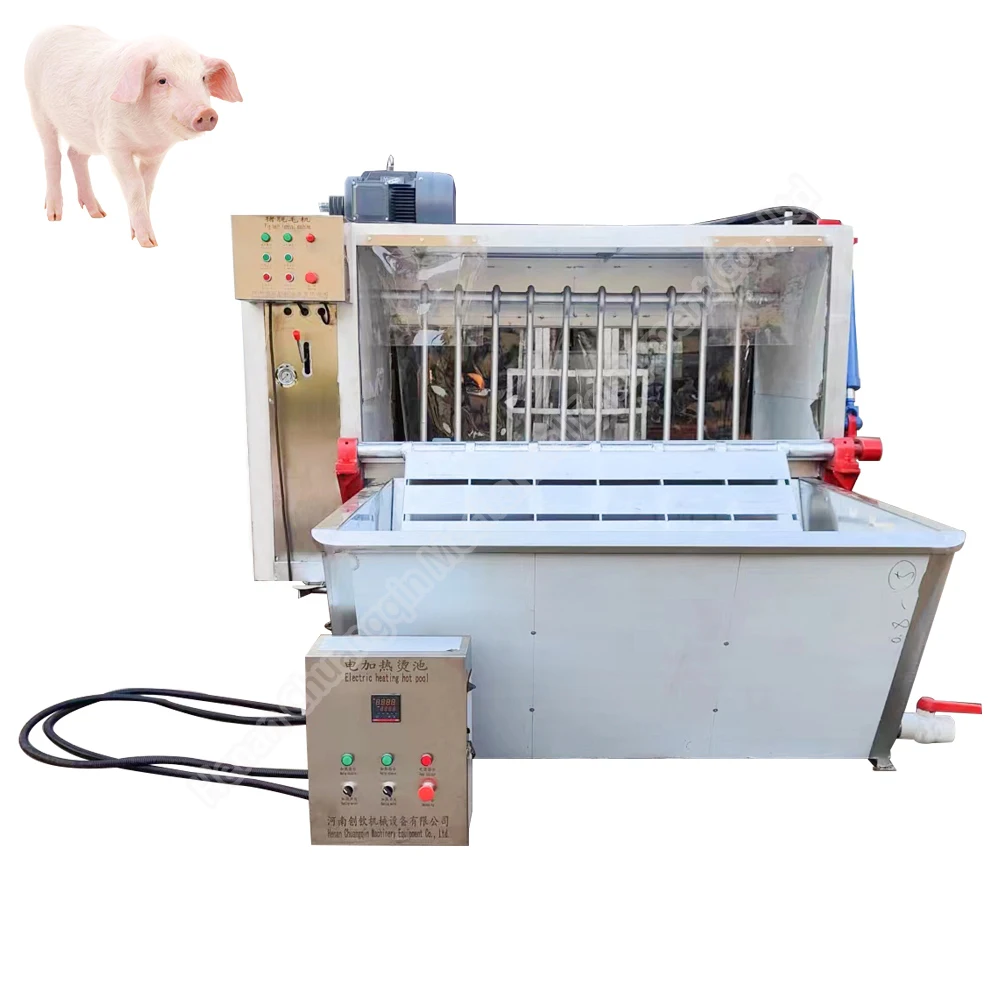 Pig processing packaging Goat For Cow Slaughter Plucking Machine pig dehaired