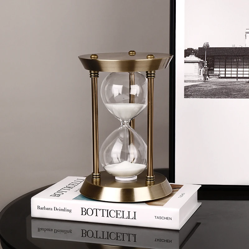 Hot Sale 30 Minutes Hourglass Sand Timer Half Hour Glass Sand Timer Sand Glass for Home Decoration