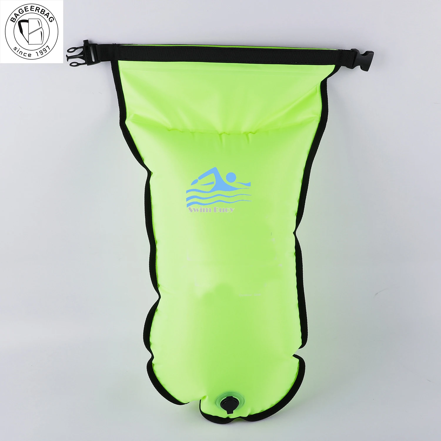 BSCI High visibility safety buoy for swimming in river, lake, sea and ocean