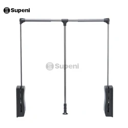 Вешалка для сушки одежды Supeni, вешалка с крючками, подъемный стержень для гардероба