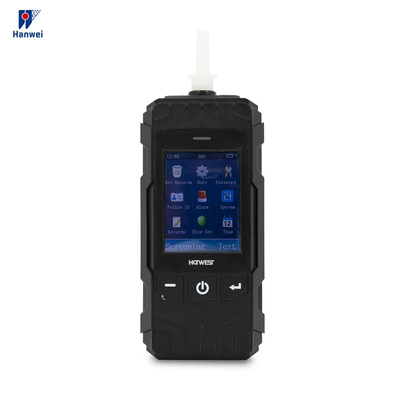 New Design Breath Alcohol Tester Professional Alcohol Breathalyzer  AT8801 with Printer