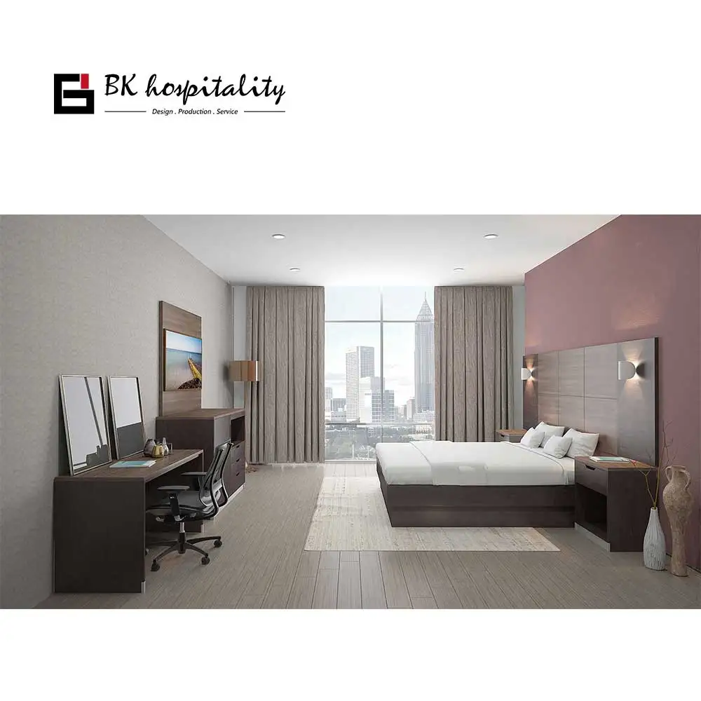 Five Star  Custom Commercial Hotel Apartment Room Bedroom Furniture Manufacturer