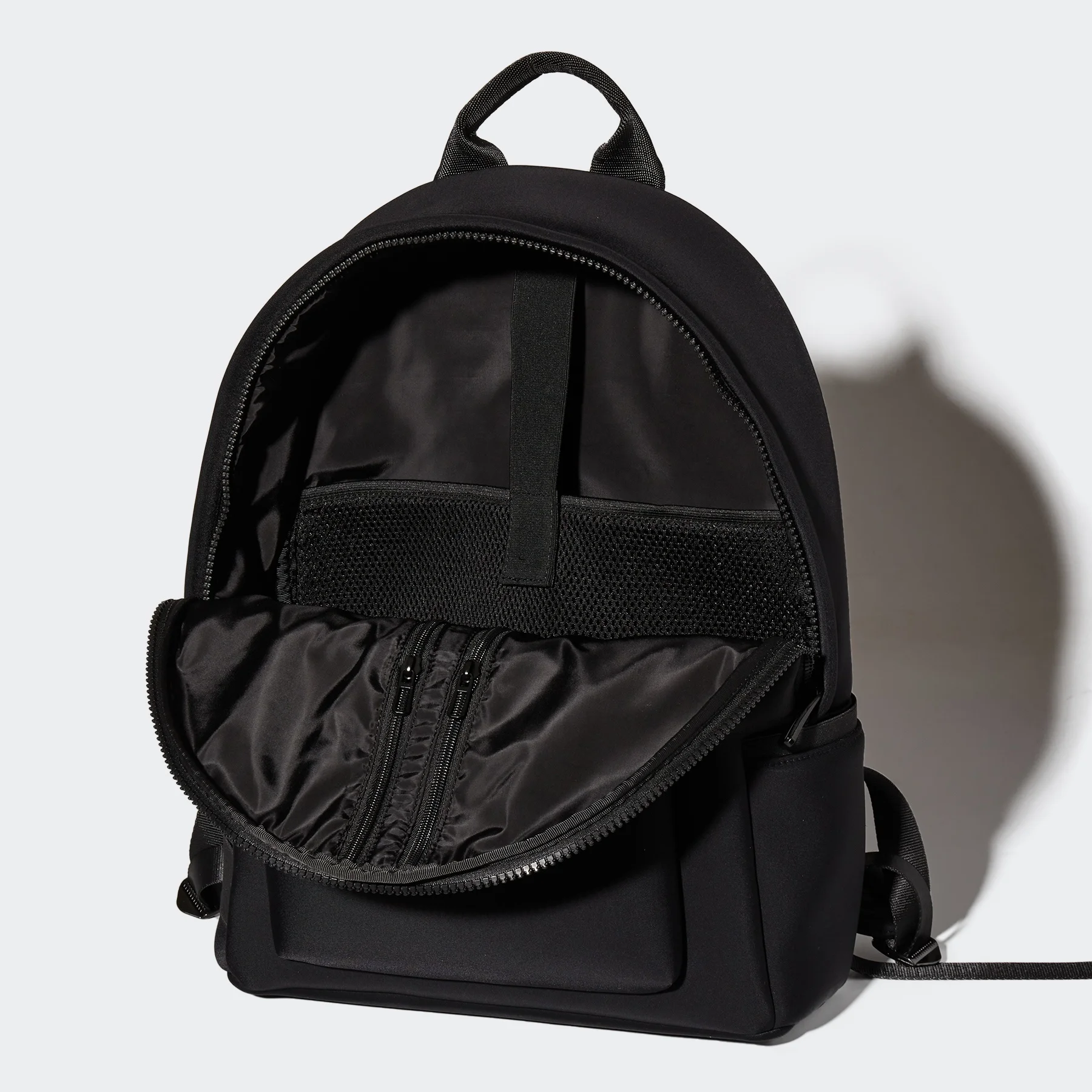 Customized logo Waterproof Laptop Fashion Bag Unisex Black Laptop Neoprene Backpack