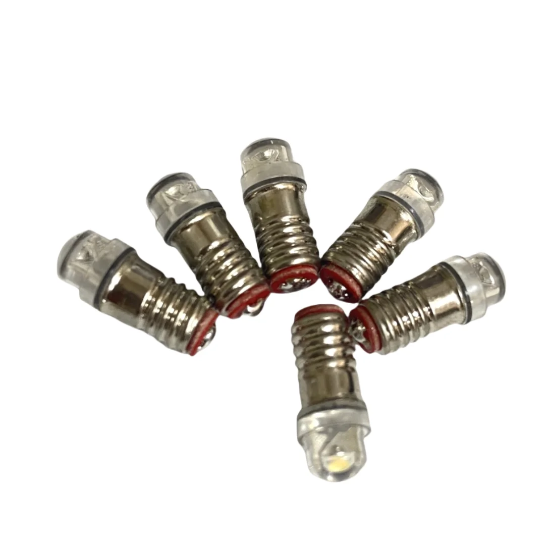 E5 Warm White/White LED 12V-14V Light Bulbs for Socket E5 E5.5 H0 Bulb Light Bulb (Warm White 3000K)