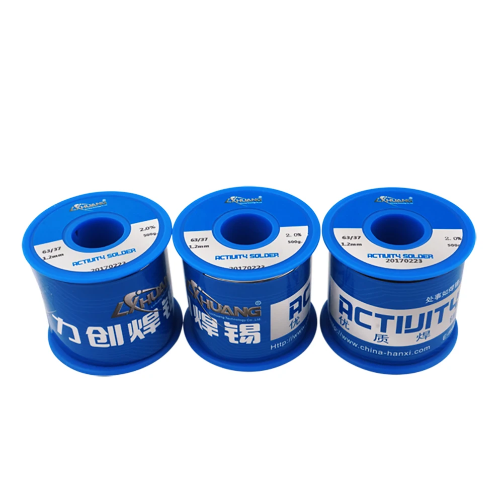 24pcs/box  low melt point 62%tin 36% lead 2%silver resin core super solder wire 1.0mm  low-residue