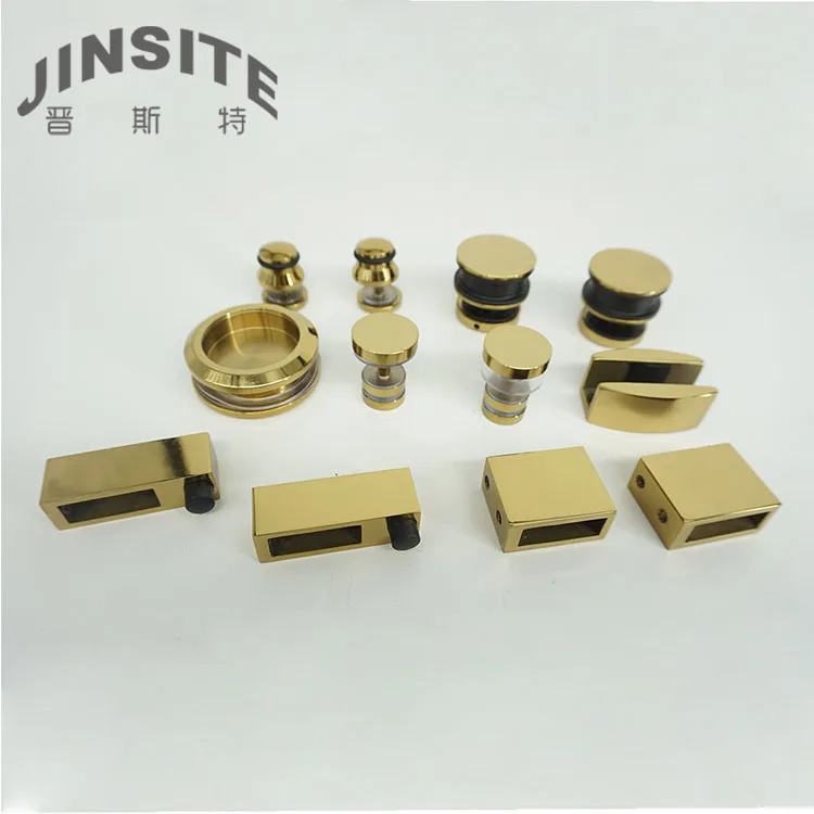 frameless shower parts glass accessories bathroom sliding door hardware
