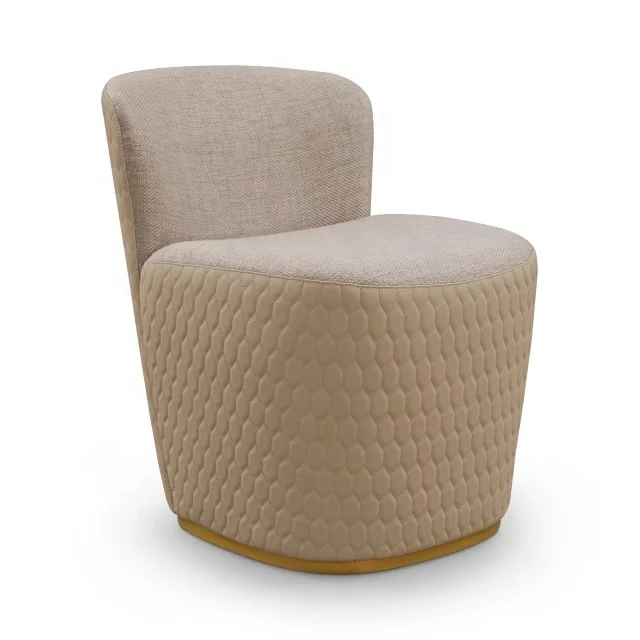 Роскошный легкий современный простой кожаный круглый стул для мастер-спальни дизайнерский высококачественный туалетный стул