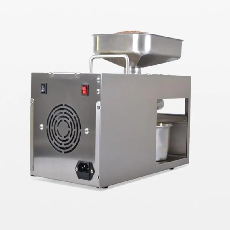 Household and commercial oil press / stainless steel automatic oil press wholesale and retail export  for peanut  price