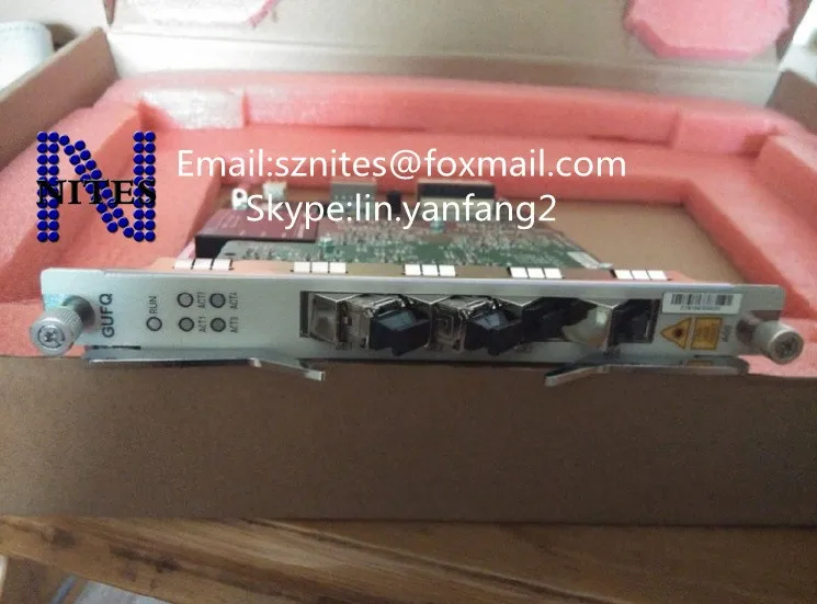 Оригинальный Новый ZTE 4 порта доска восходящего GUFQ для C300 GPON или EPON OLT с одним модулем высокая скорость 1.25 г