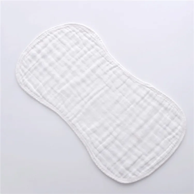 Hot sales soft baby bibs 100% cotton burp cloth and china cheap price muslin baby burp cloth