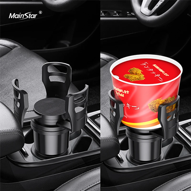 rotated 360 degrees Vehicle-mounted Water Universal Adjustable Cup Stand Bottle vehicle Holder Drink Holder Cup