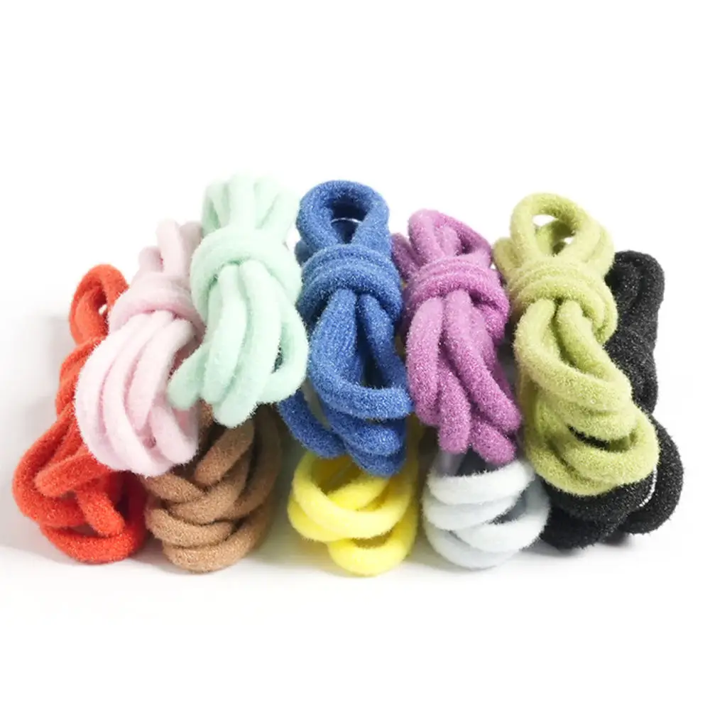Colorful 6mm Rope Drawcord for Clothing Pants & Hat Waist Cord with Transparent Head String Style