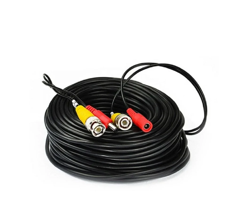 OULAIDA AHD Camera Cables 5M-30M BNC Cable Output DC Plug Cable for Analog AHD Surveillance CCTV DVR System Accessories