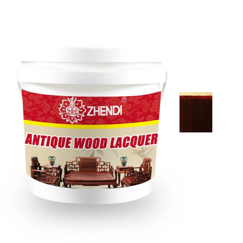 Antique Wooden Paint Classical Furniture Plate Paint With Beautiful Paint Film