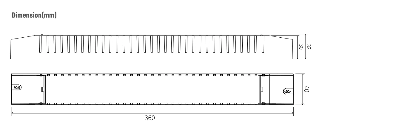 5 Years Warranty Driver 150W Constant Voltage 24V Over Load Protection Led Dimmable Dali Driver