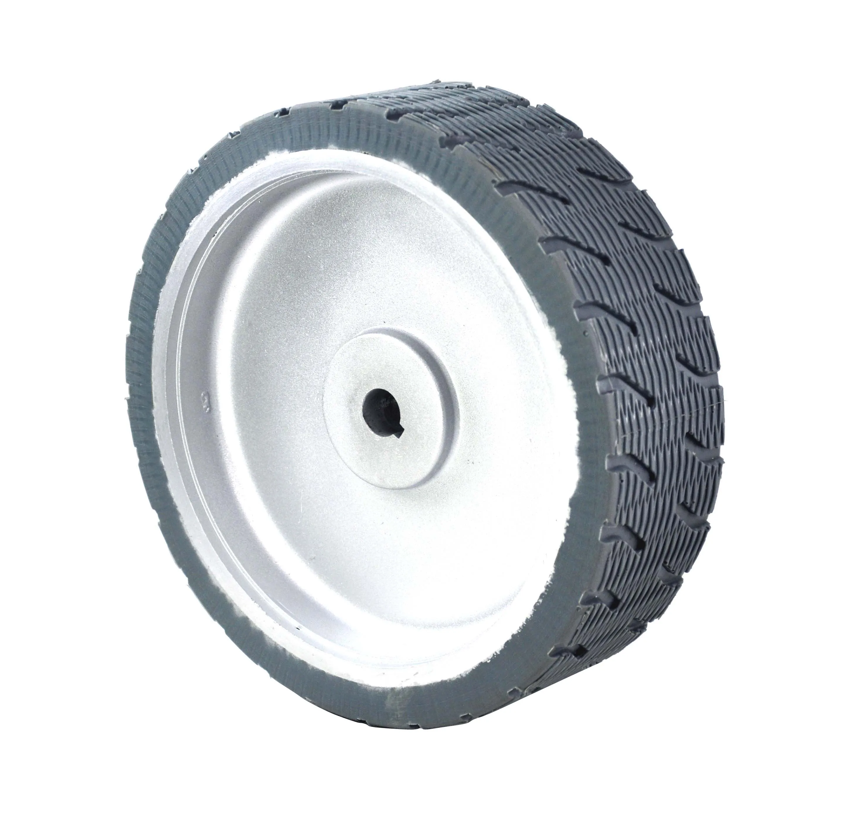 
250X80mm Aluminum core polyurethane Non-slip caster wheel sweeper caster wheel sweeper Driving wheel 