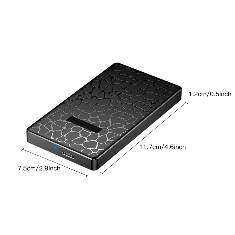 Hdd Case 2.5 Sata To Usb 3.0 Adapter Hard Drive Enclosure For Ssd Disk Hdd Box Type C 3.1 Case Hd External Hdd Enclosure