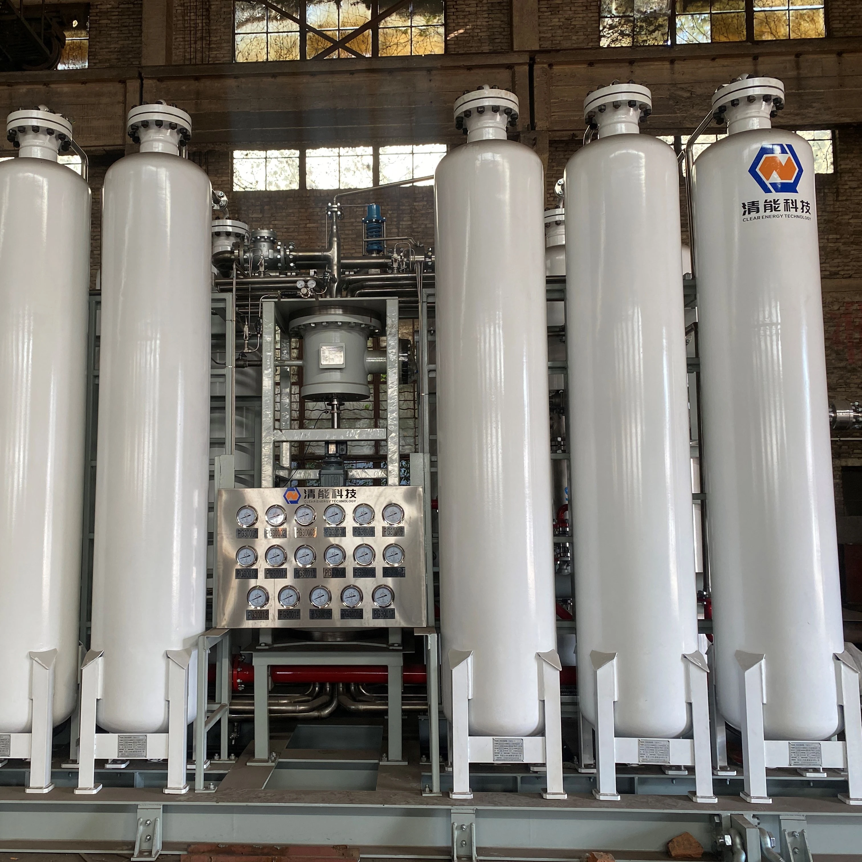 PSA pressure swing adsorption hydrogen generator using purge gas from methanol synthesis unit