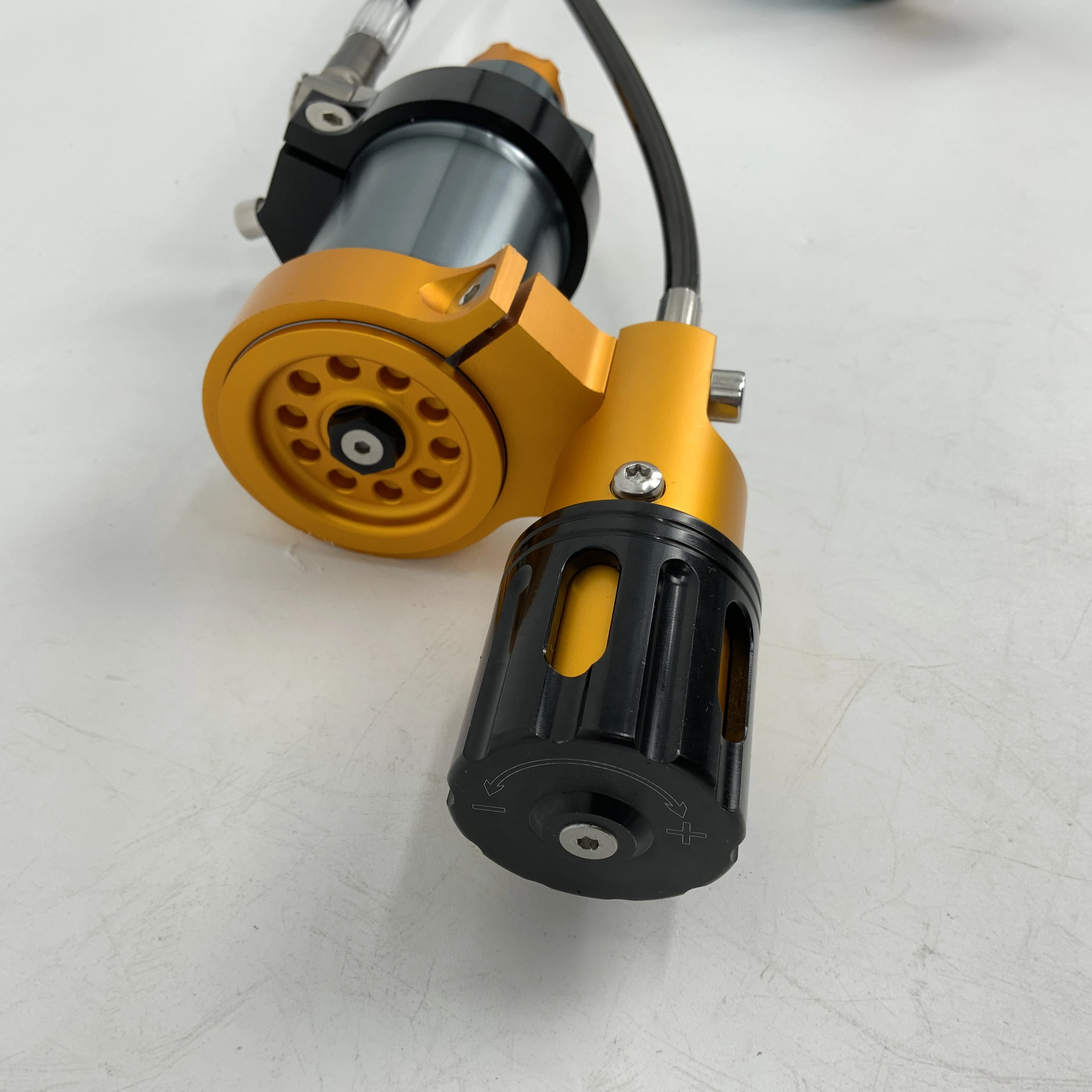 Y15ZR LC150 EXCITER150 SNIPER150 205mm Double adjustment double oil pipe modified car shock absorber