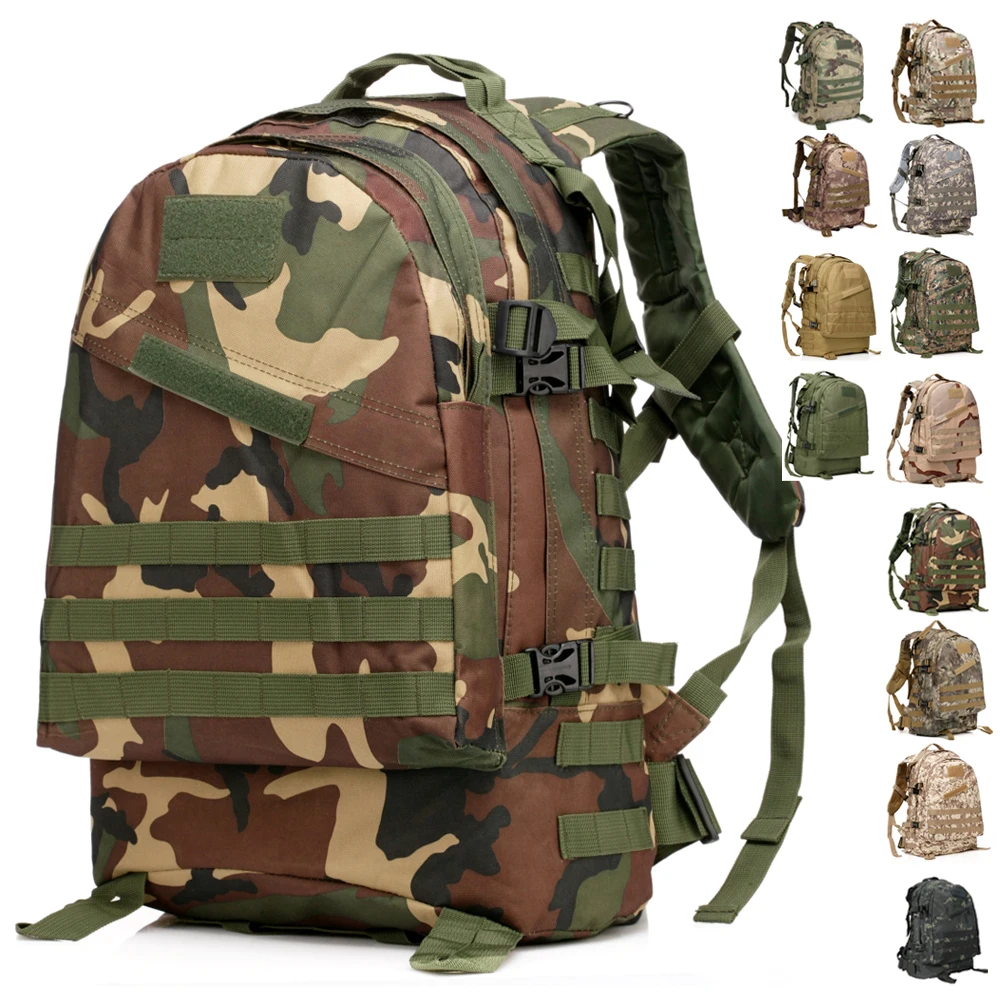 Chenhao 45L Outdoor Waterproof Manufactures Range Bug Out Bag Back Pack Combat Rucksack Tactical Backpack