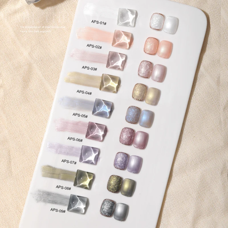 Pearl fritillaria threaded nail gel polish popular design UV Gel Nail Polish