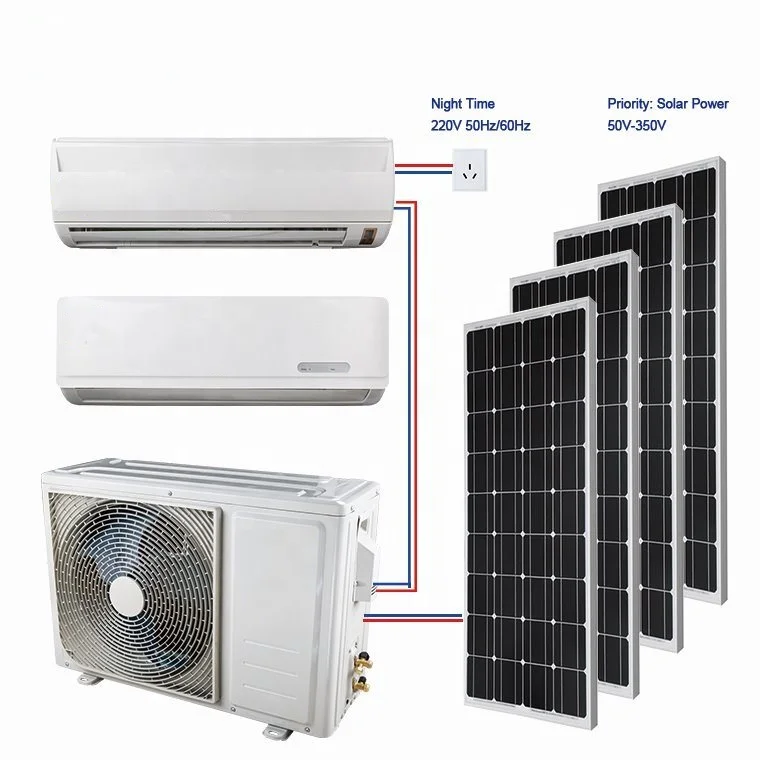 Off Grid Air Conditioner 48v Dc 100% Powered Inverter Solar Air Conditioning