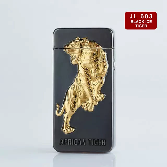 Тисненые трехмерные ветровые двойные перезаряжаемые зажигалки с usb-дугой