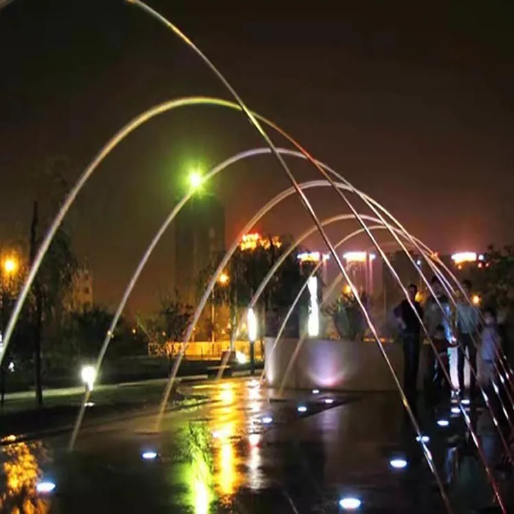 Современное искусство ламинарная струя или прыгающая мини-Водяная для свадьбы украшения гостиничного торгового центра