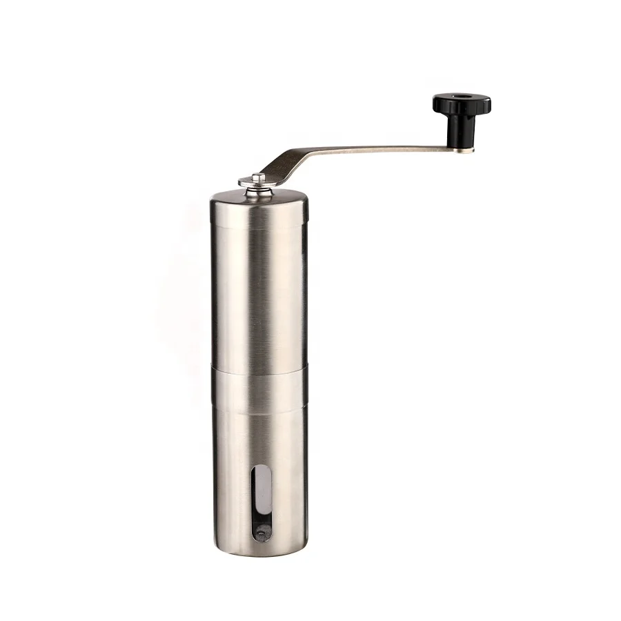 
High Quality Hand Crank Coffee Bean Grinder Mill Conical Burr Stainless Steel 