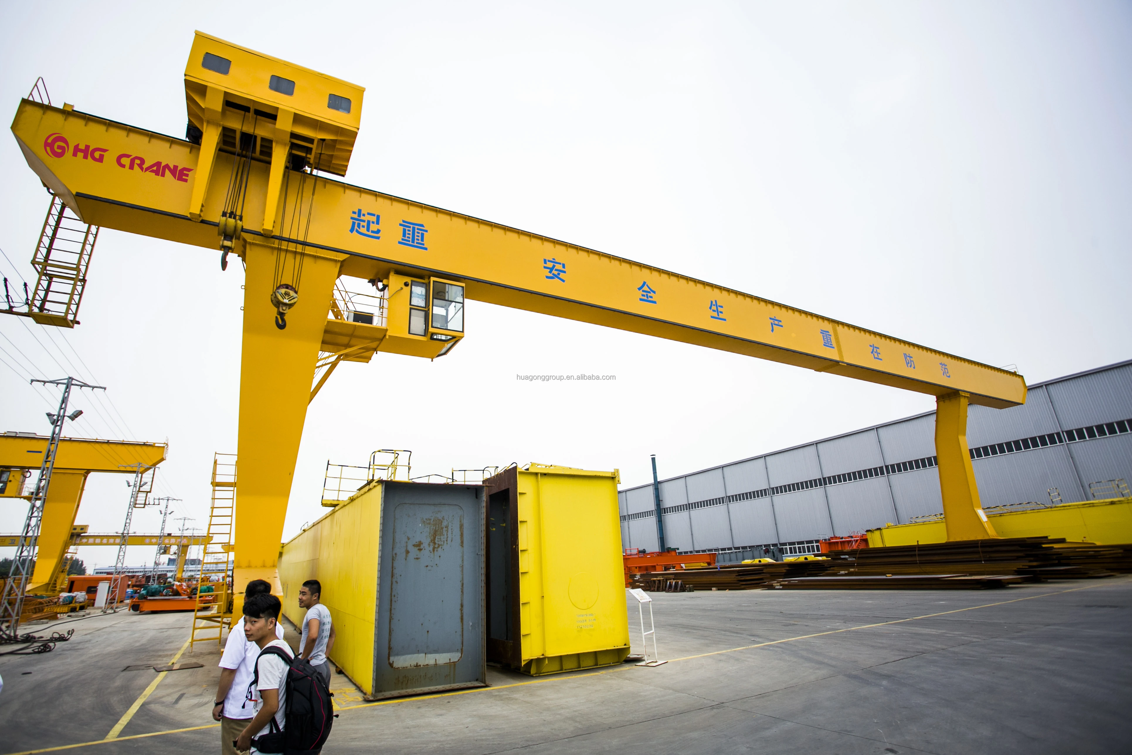 Hot product L type Single gider Overhead Hoist hook grab Gantry Cranes Outdoor Use for industry