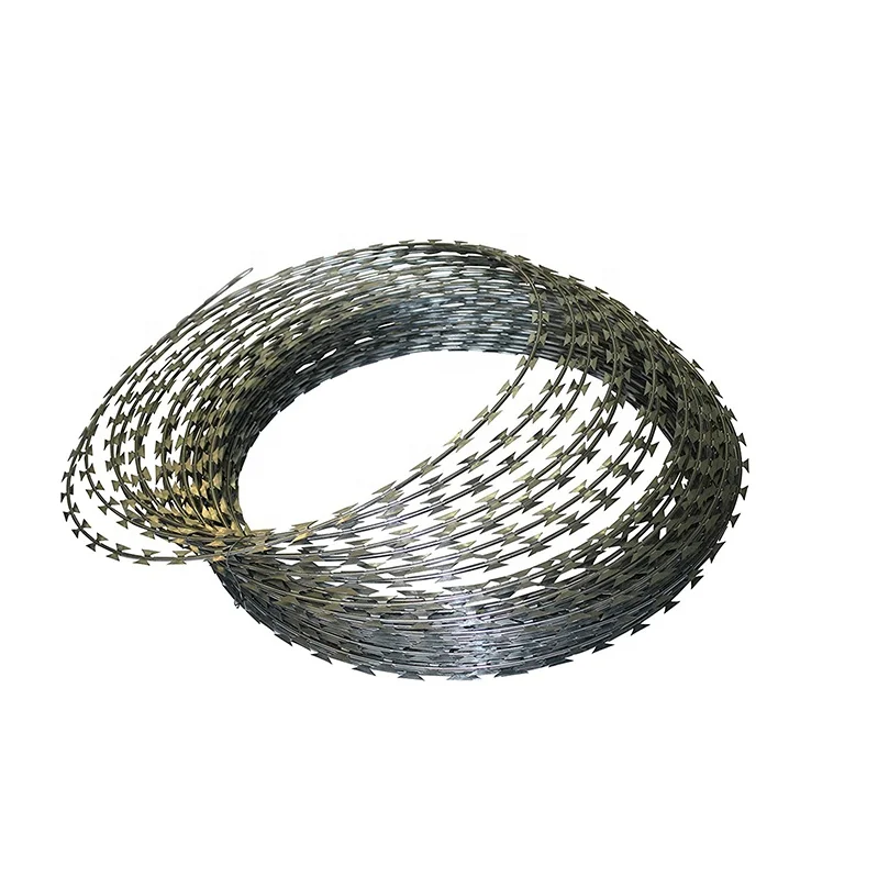 Fil Barbele Concertina 60 m Fil de Fer BarbelE de Cloture Jardin